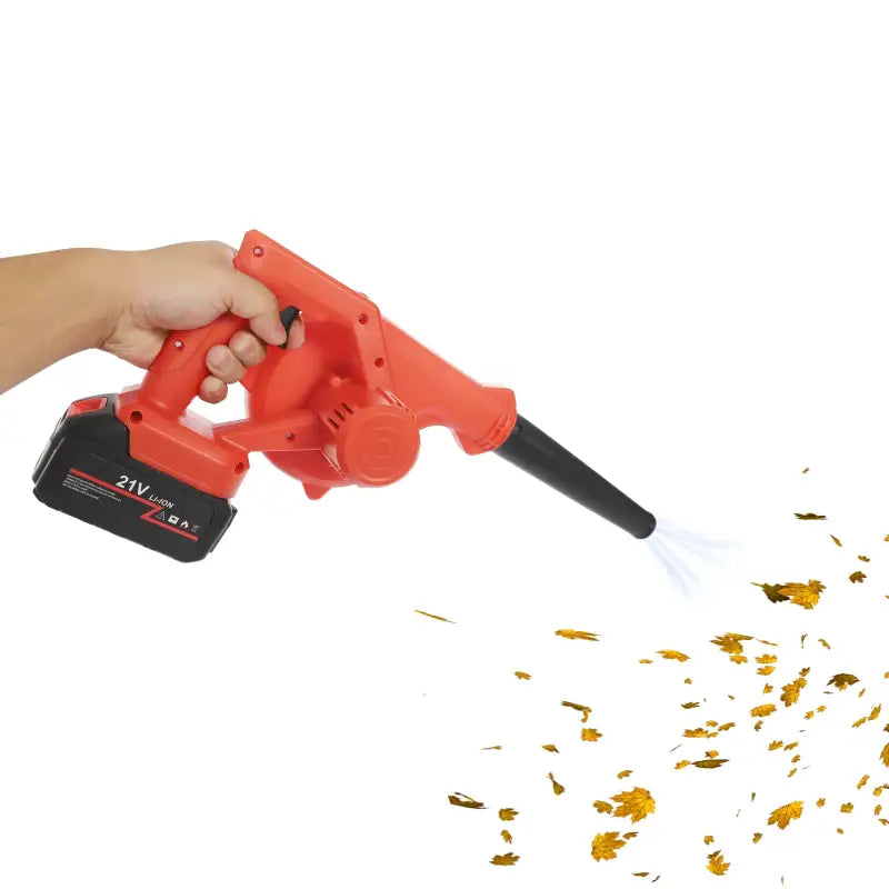 800W Electric Leaf Blower – Cordless Battery Powered Adjustable for Cleaning - a battery / United States
