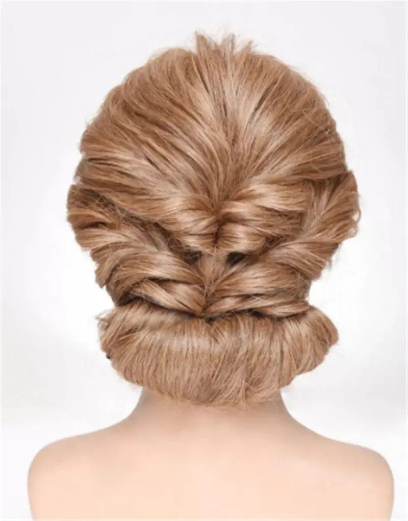 U-Shaped Gold Brown Plated Hairpins Metal Bobby Pins for Buns Hair Styling Salon Accessories