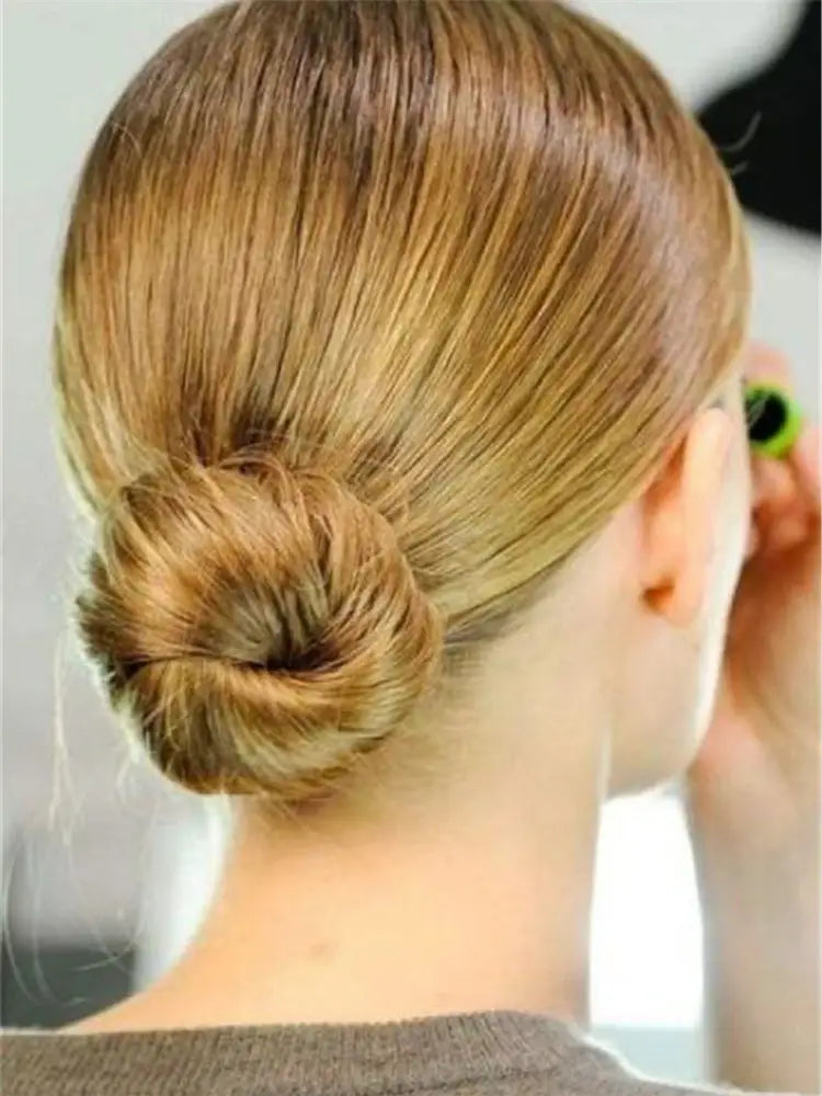 U-Shaped Gold Brown Plated Hairpins Metal Bobby Pins for Buns Hair Styling Salon Accessories