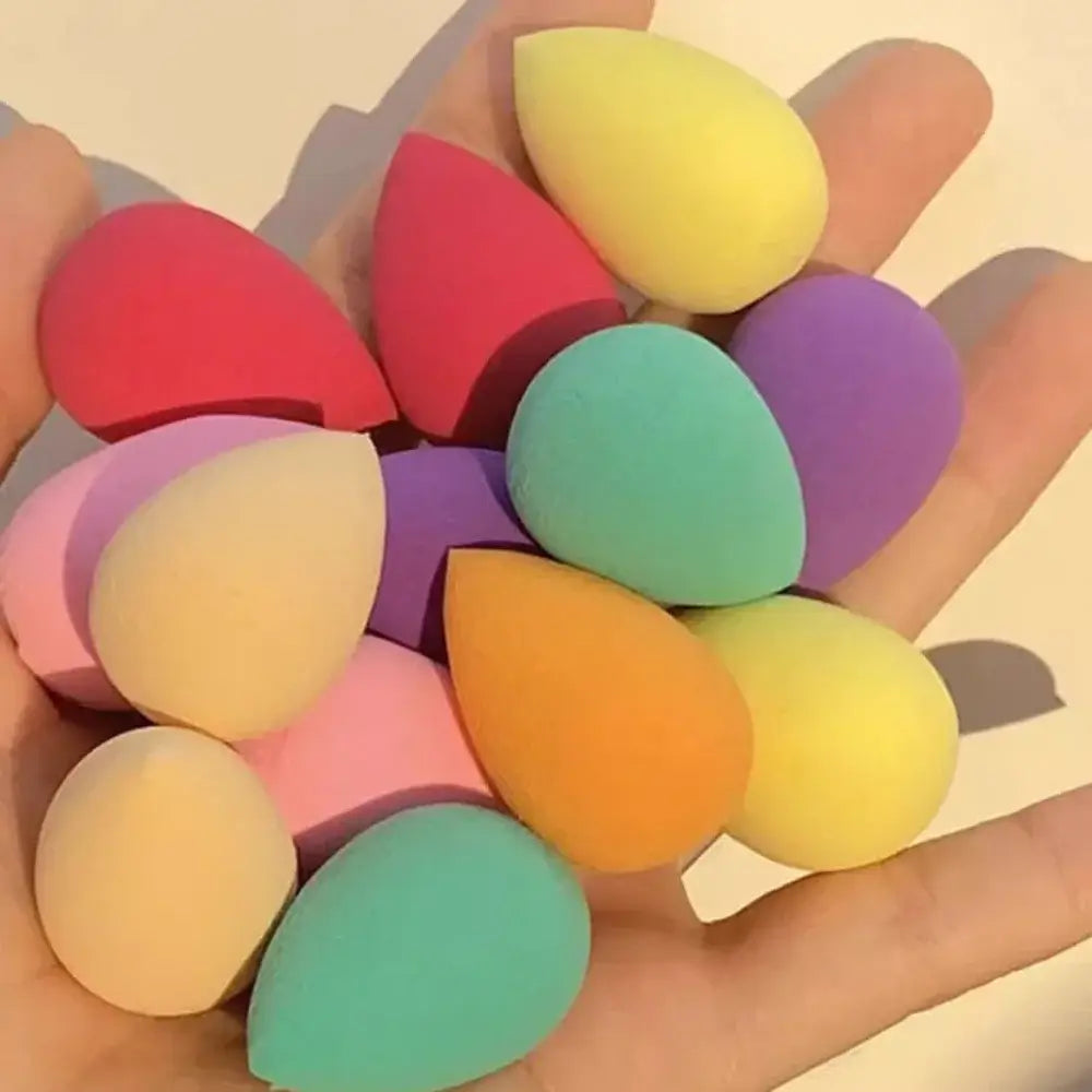 Mini Makeup Sponges – Soft Hydrophilic Non-Latex Beauty Eggs for Liquid Foundation Concealer & Powder