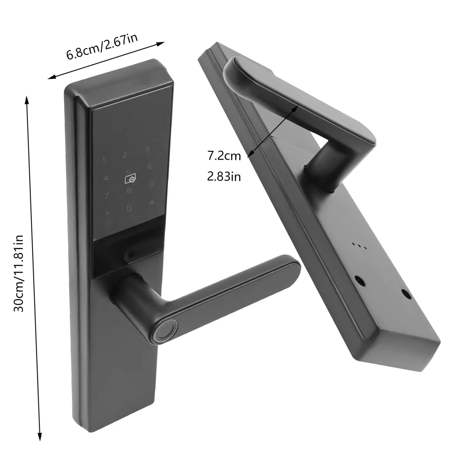 Smart Door Lock with Fingerprint & Keypad for Keyless Entry