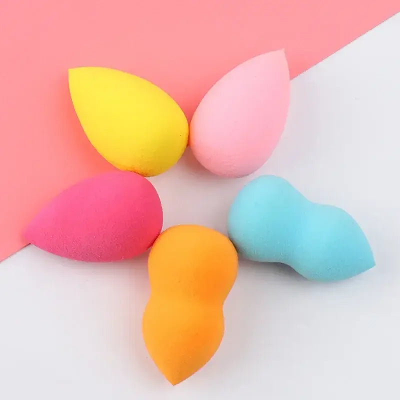 Mini Makeup Sponges – Soft Hydrophilic Non-Latex Beauty Eggs for Liquid Foundation Concealer & Powder