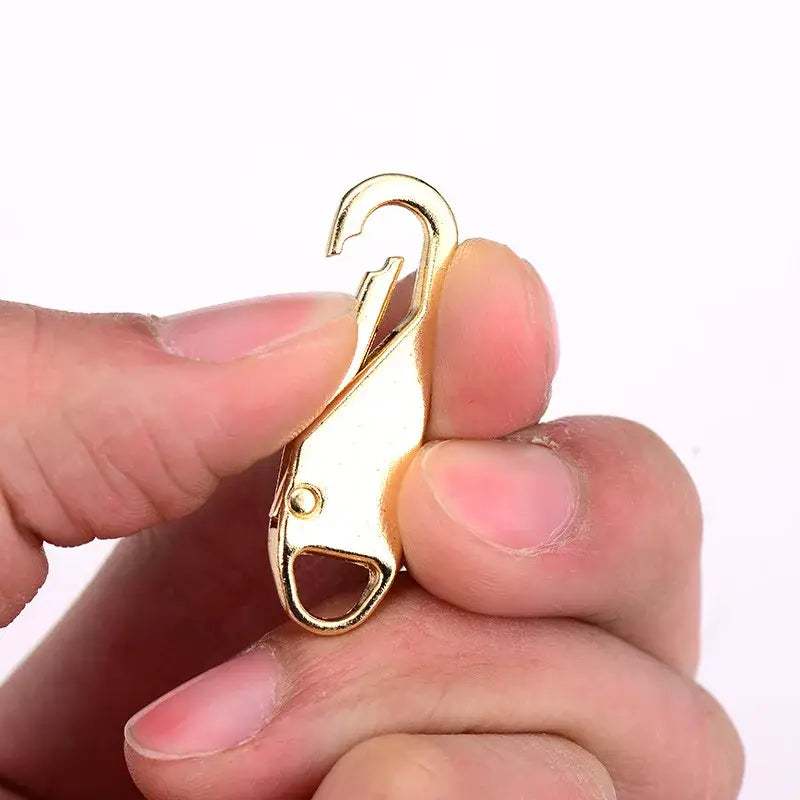 5pcs Universal Replacement Zipper Slider Pullers – Metal Alloy Zip Repair Kit for Luggage Bags Jackets & DIY Sewing