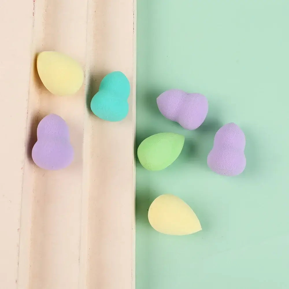Mini Makeup Sponges – Soft Hydrophilic Non-Latex Beauty Eggs for Liquid Foundation Concealer & Powder