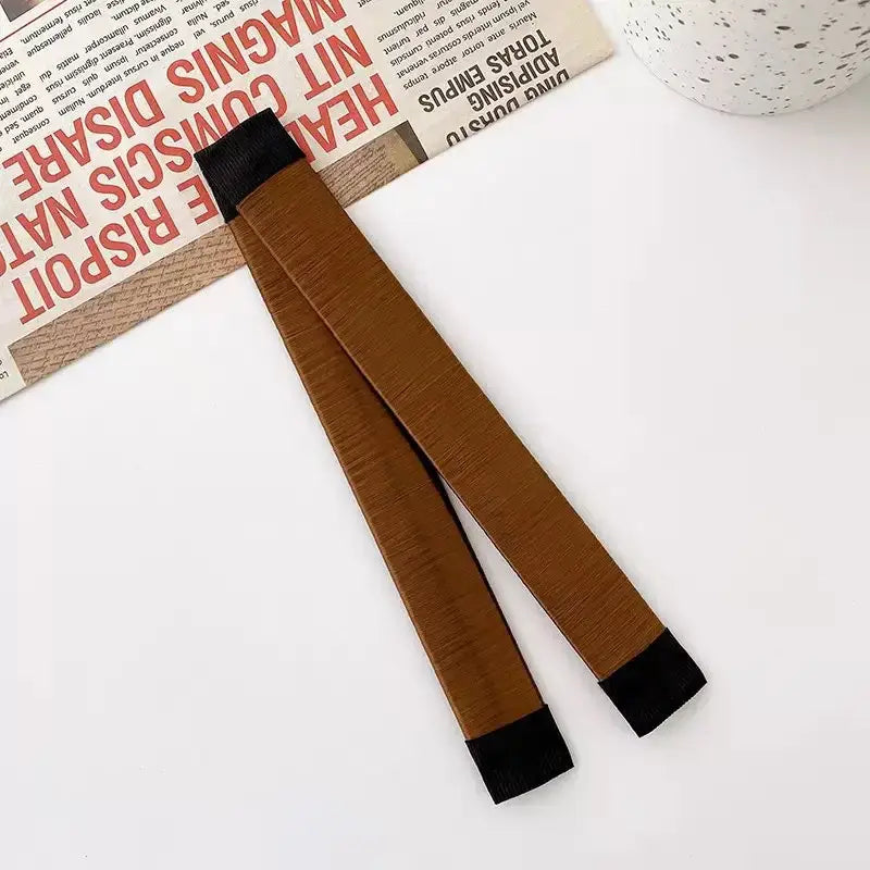 Sweet French Twist Hair Band Bun Maker DIY Magic Tool for Girls & Ladies Synthetic Donut Headband