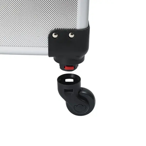 4pcs 拉杆式带万向轮 ABS 银色 化妆箱 75*35*25cm N001-23