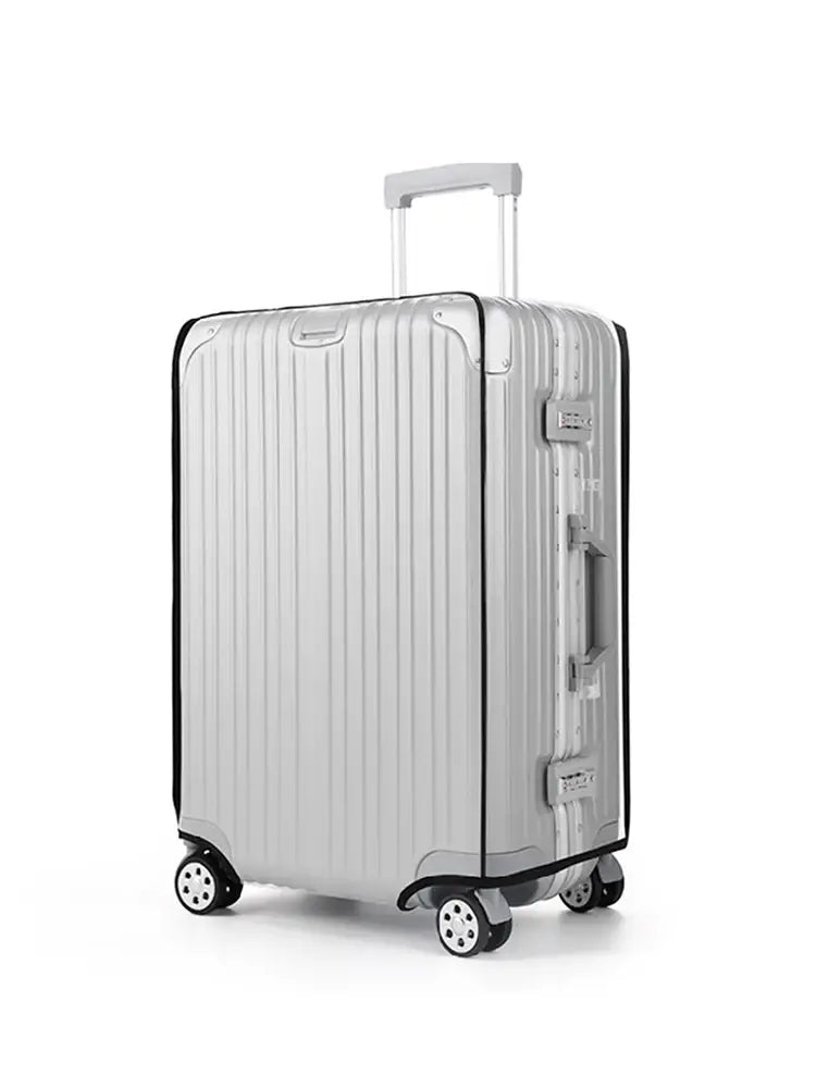 Transparent PVC Luggage Cover – Wear-Resistant Protective Case for 18–24’’ Wheeled Suitcases