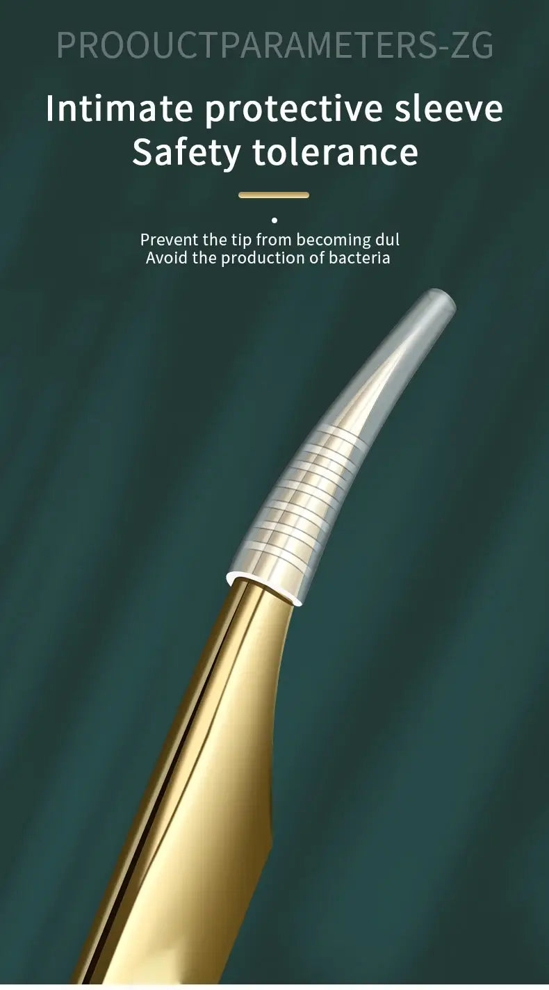 Anti-Static Straight Eyelash Extension Tweezers – Precision Lash & Brow Tool (1 Piece)