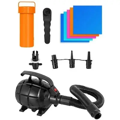 Inflatable AirTrack Gym Mat – PVC DWF Tumbling Mat for Gymnastics Cheer Taekwondo & Home Use (3m–10m Lengths)