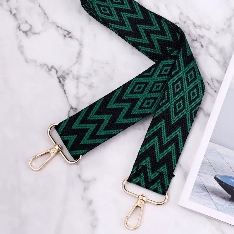 Adjustable Replacement Shoulder Bag Strap – Fashionable & Versatile Cloth Strap for Handbags Totes and Luggage