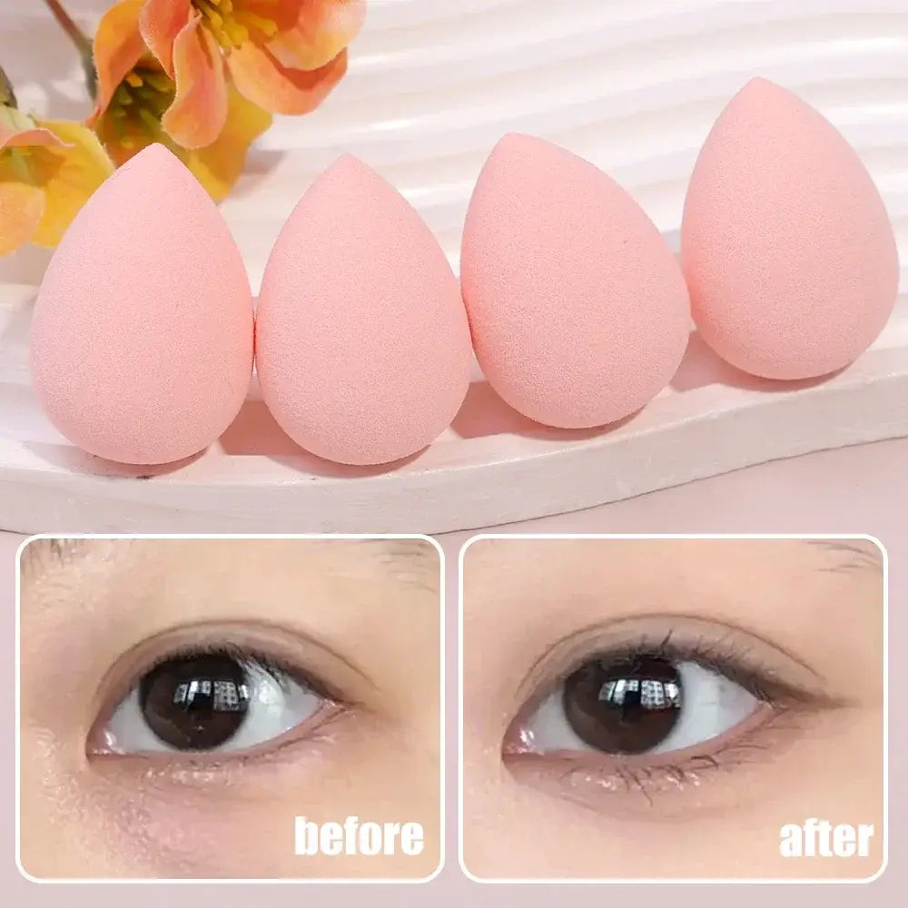 Mini Makeup Sponges – Soft Hydrophilic Non-Latex Beauty Eggs for Liquid Foundation Concealer & Powder