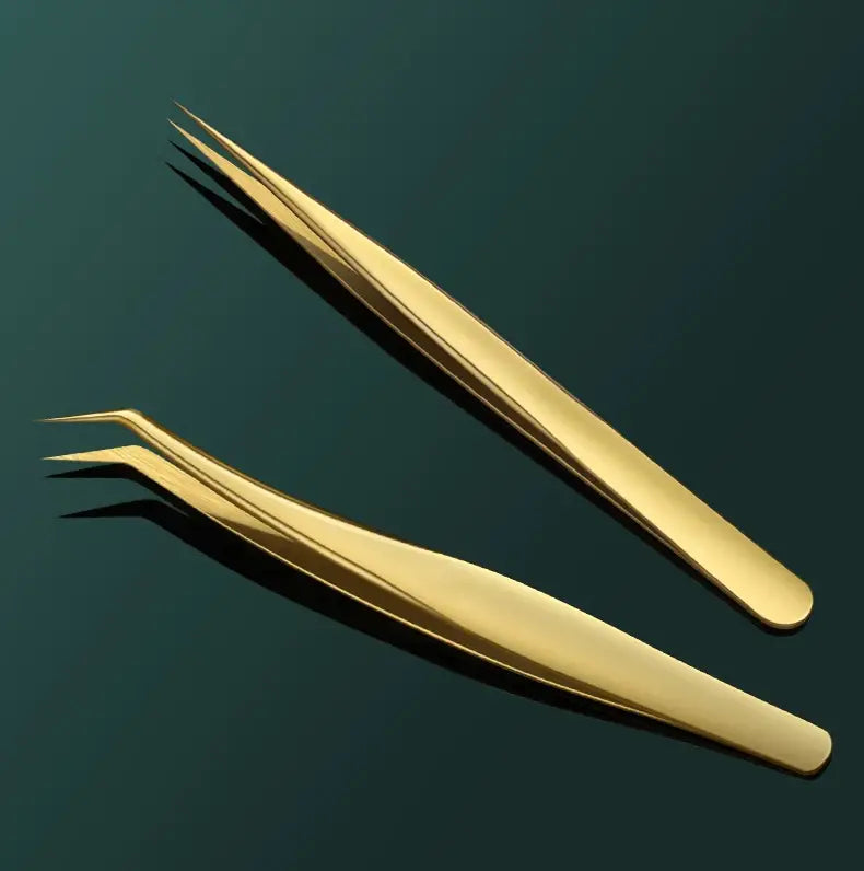 Anti-Static Straight Eyelash Extension Tweezers – Precision Lash & Brow Tool (1 Piece)