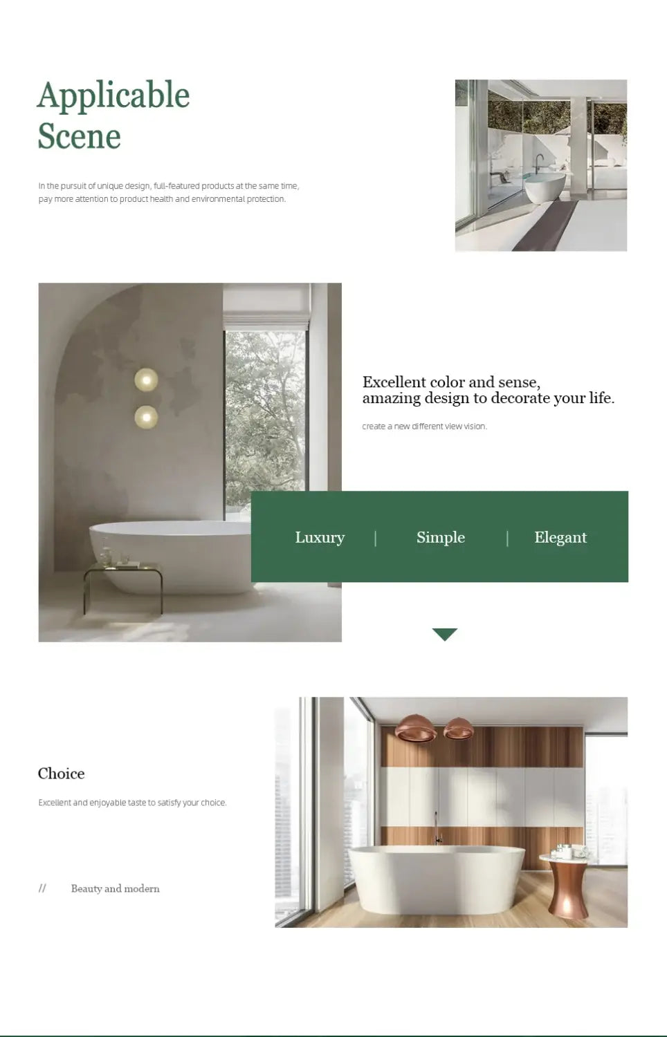 Bathroom Bathtub Floor Stand Faucet Rose Gold Mixer Single Handle Tap 360 Rotation Spout With Brass Hand Hot &Cold