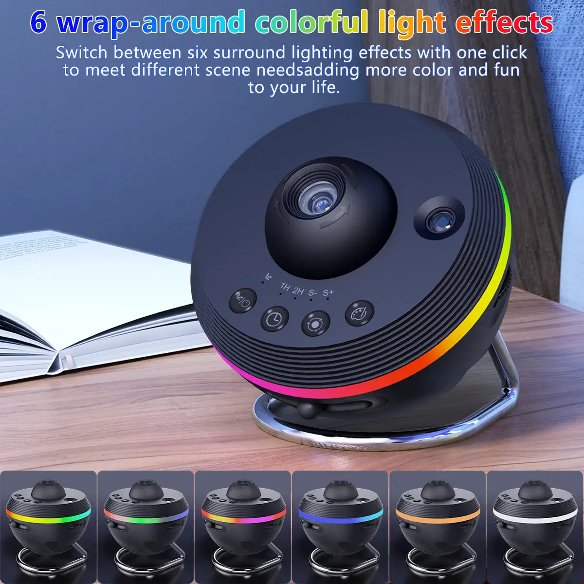 Galaxy Projector – 13-in-1 Meteor HD Planetarium Star Projector with 360° Rotation