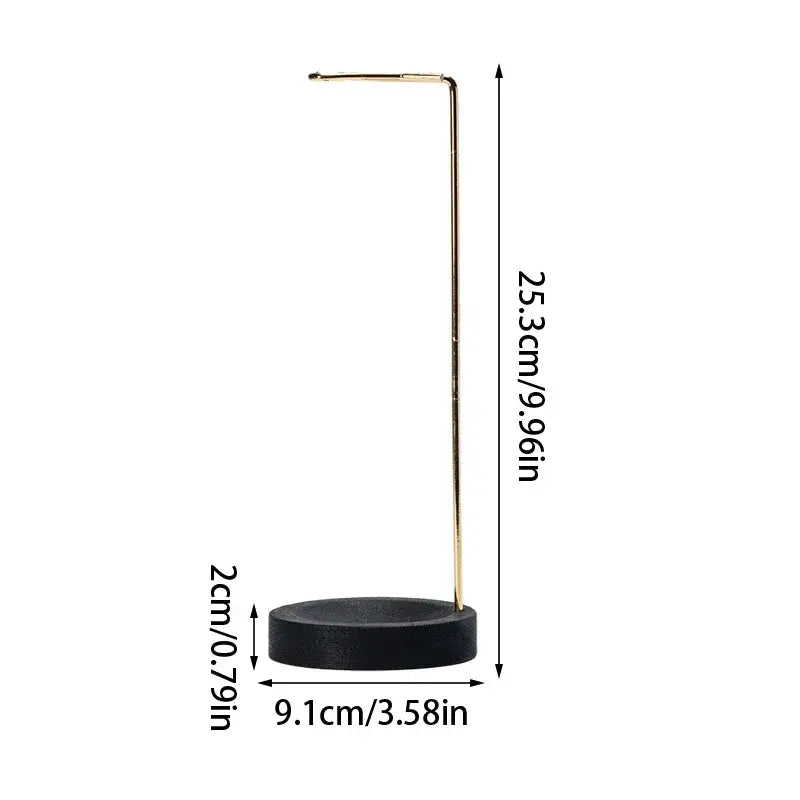 Creative Wooden Upside Down Incense Burner Stick Holder Round Tray for Home Yoga & Meditation Decor