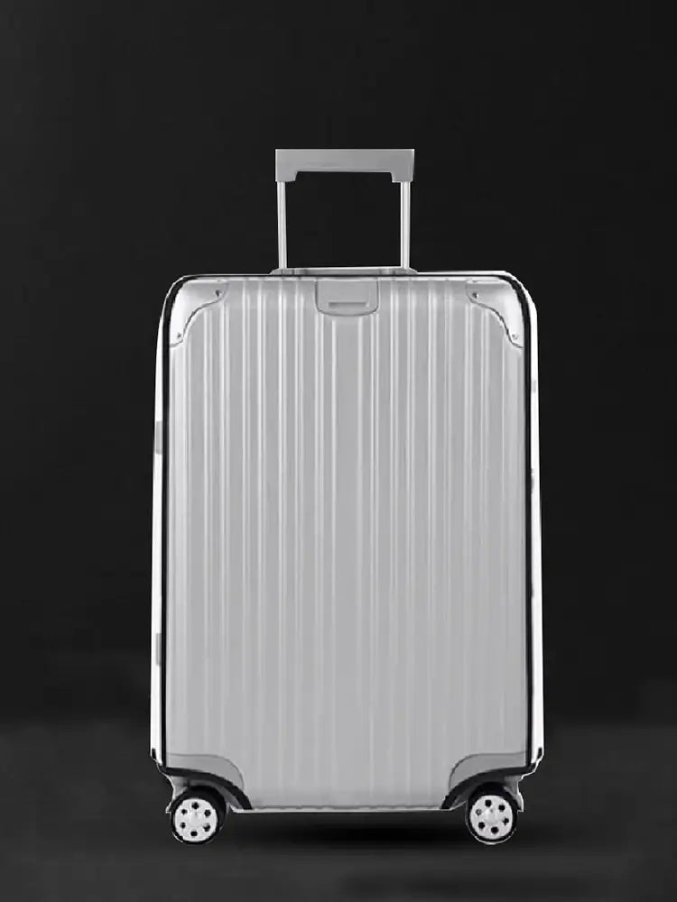 Transparent PVC Luggage Cover – Wear-Resistant Protective Case for 18–24’’ Wheeled Suitcases