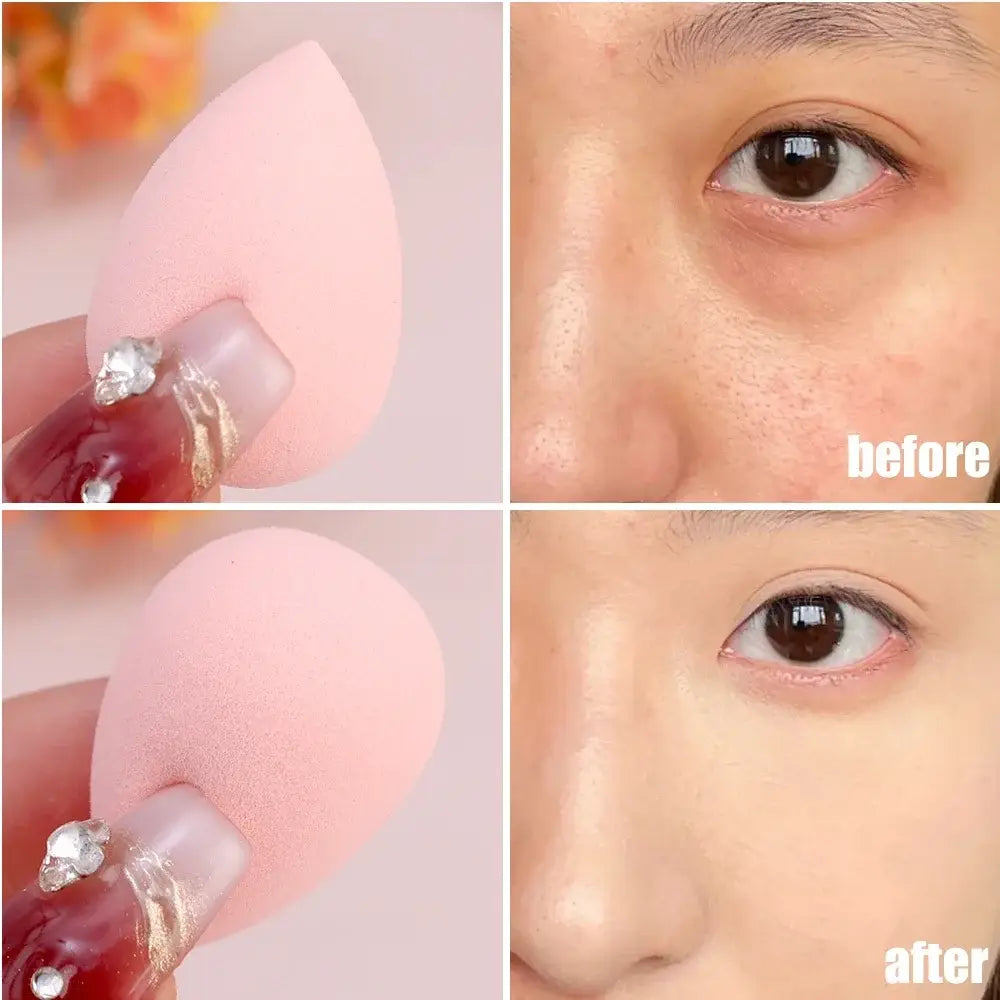 Mini Makeup Sponges – Soft Hydrophilic Non-Latex Beauty Eggs for Liquid Foundation Concealer & Powder