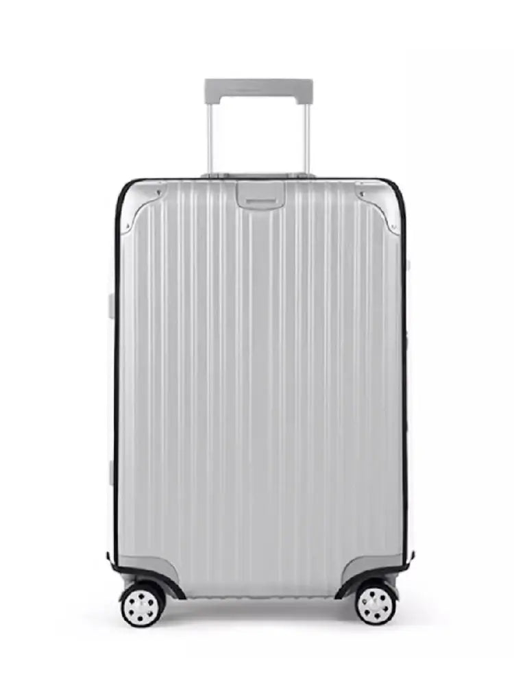 Transparent PVC Luggage Cover – Wear-Resistant Protective Case for 18–24’’ Wheeled Suitcases