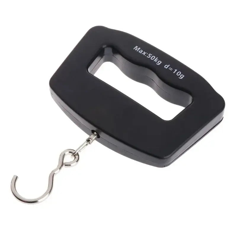 50kg/10g Portable Travel Luggage Scale – Handheld Electronic Digital Scale with Hook for Luggage Parcel Fishing