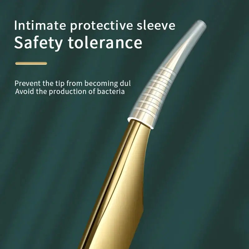 Anti-Static Straight Eyelash Extension Tweezers – Precision Lash & Brow Tool (1 Piece)