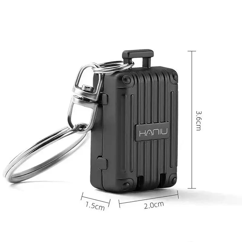 Foldable Stainless Steel Nail Clipper Keychain – Portable Rotary Nail Cutter for Fingernails & Toenails (Manicure