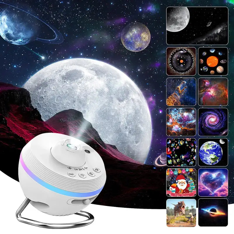 Galaxy Projector – 13-in-1 Meteor HD Planetarium Star Projector with 360° Rotation