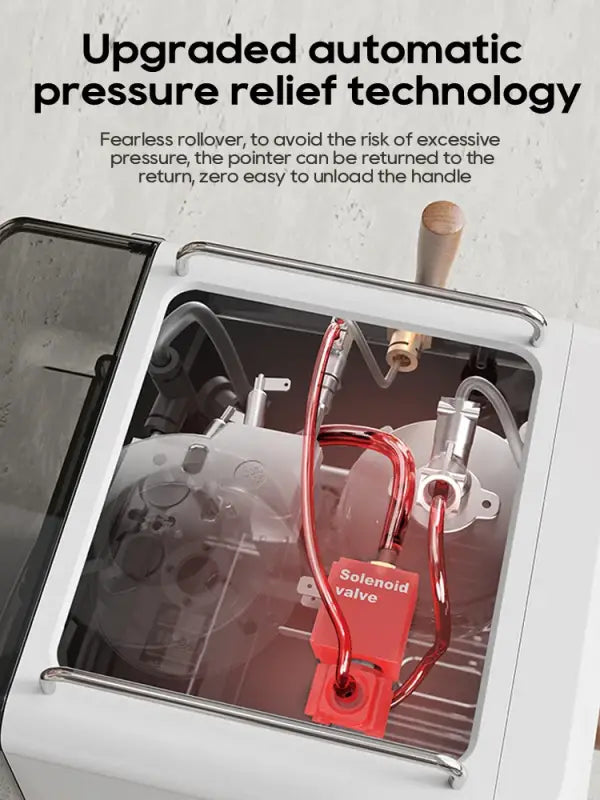 HiBREW Semi-Automatic Espresso Machine 20Bar Pressure Adjustable Temperature for Cappuccino