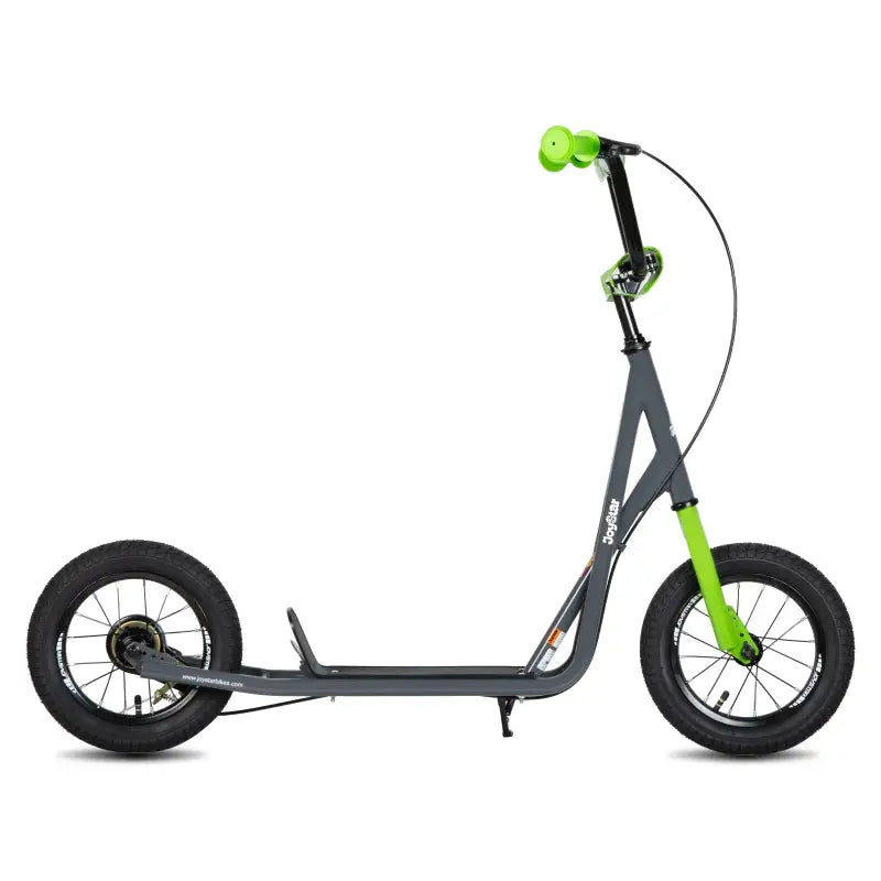 JOYSTAR Kick Scooter for Kids (Ages 5-9) | 12’’ Wheels Adjustable Handlebar Rear V-Brake - green / United States