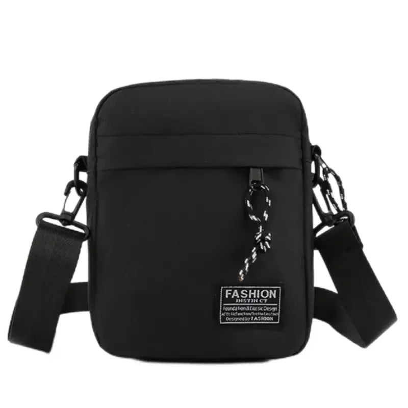 Men’s Small Crossbody Shoulder Bag – Waterproof Oxford Cloth Satchel for Travel Casual Wear and Everyday