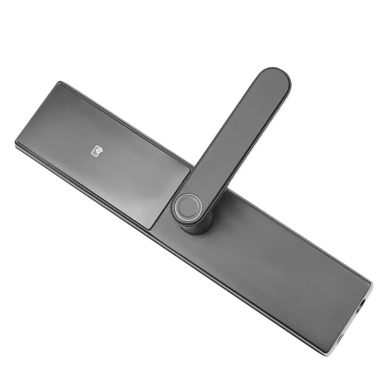 Smart Door Lock with Fingerprint & Keypad for Keyless Entry - United States / black