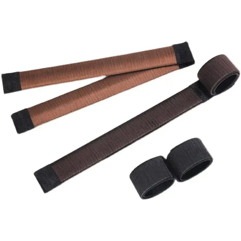 Sweet French Twist Hair Band Bun Maker DIY Magic Tool for Girls & Ladies Synthetic Donut Headband