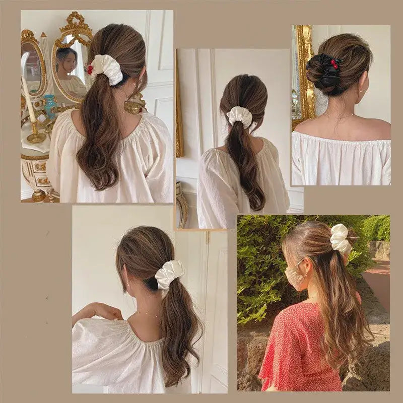 Trendy Bird Nest Hair Clip Bun Ponytail Holder Scrunchie Claw for Women Girls Stylish Hair Accessory