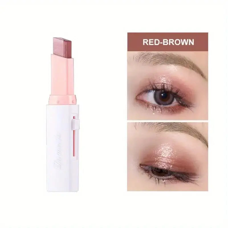 Two-Color Gradient Eyeshadow Stick – Long-Lasting Natural & Three-Dimensional Eye Makeup - 03